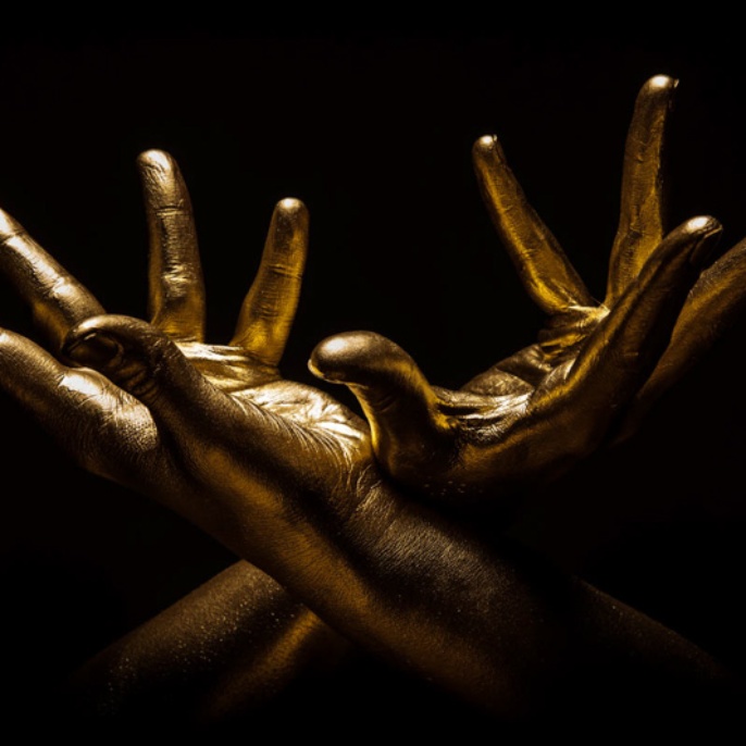 'Golden Hands' von Uwe Wiggenhauser